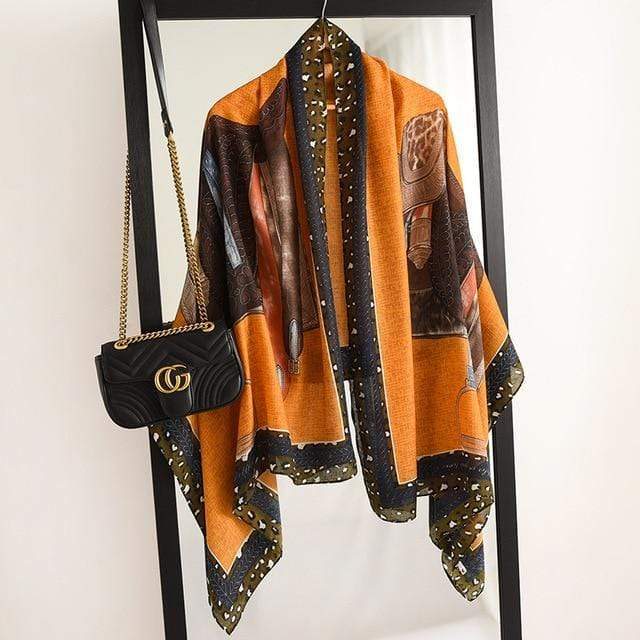 2020 New design brand women scarf fashion print cotton spring winter warm scarves hijabs lady pashmina foulard bandana plaid AExp