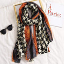 2020 New design brand women scarf fashion print cotton spring winter warm scarves hijabs lady pashmina foulard bandana plaid AExp