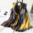 2020 New design brand women scarf fashion print cotton spring winter warm scarves hijabs lady pashmina foulard bandana plaid AExp
