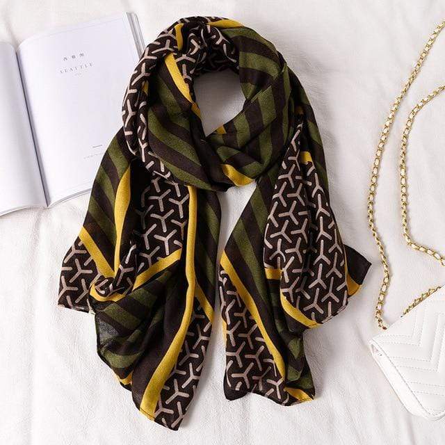 2020 New design brand women scarf fashion print cotton spring winter warm scarves hijabs lady pashmina foulard bandana plaid JadeMoghul Inc. 