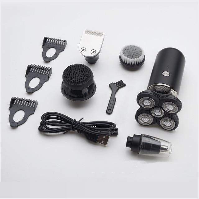 2020 New Electric Shaver Rechargeable Electric Beard Trimmer Shaving Machine for Men Beard Razor Wet-Dry Dual Use Washable AExp