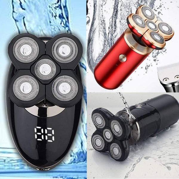 2020 New Electric Shaver Rechargeable Electric Beard Trimmer Shaving Machine for Men Beard Razor Wet-Dry Dual Use Washable AExp
