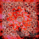 2020 New Fashion Hip Hop 100% Cotton Bandana Square Scarf 55cm*55cm Black Red Paisley Headband Printed For Women/Men/Boys/Girls AExp