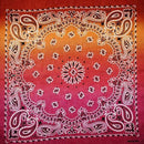 2020 New Fashion Hip Hop 100% Cotton Bandana Square Scarf 55cm*55cm Black Red Paisley Headband Printed For Women/Men/Boys/Girls AExp