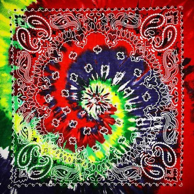 2020 New Fashion Hip Hop 100% Cotton Bandana Square Scarf 55cm*55cm Black Red Paisley Headband Printed For Women/Men/Boys/Girls AExp