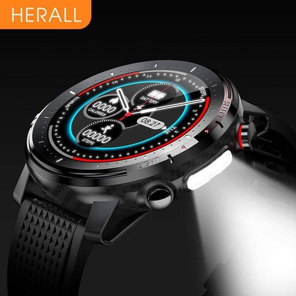 2020 New HERALL Smart Watch Men Women Smartwatch ECG Heart Rate Blood Pressure Monitor Sport Waterproof Watches For Android iOS AExp