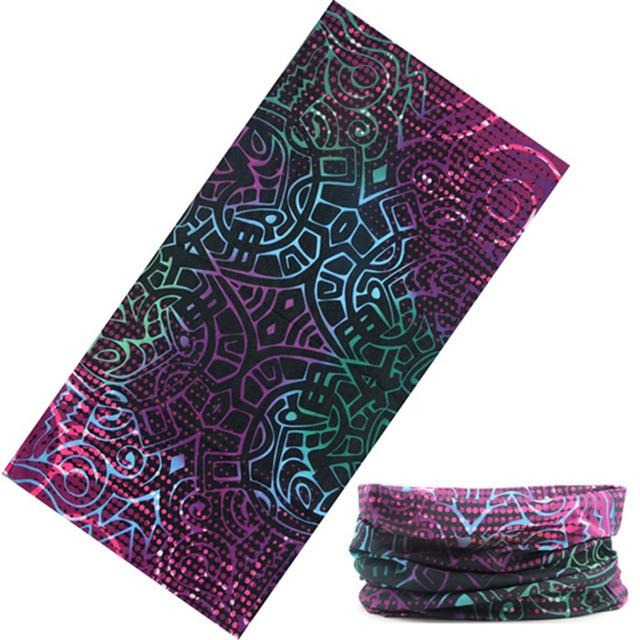2020 New Multi Functional Bandana Headband Ring Neck Scarf Camouflage Leaves Seamless Tubular Magic Face Scarf Gift for Baby AExp