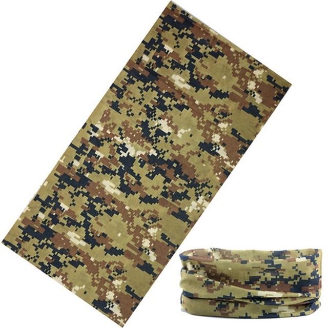 2020 New Multi Functional Bandana Headband Ring Neck Scarf Camouflage Leaves Seamless Tubular Magic Face Scarf Gift for Baby AExp