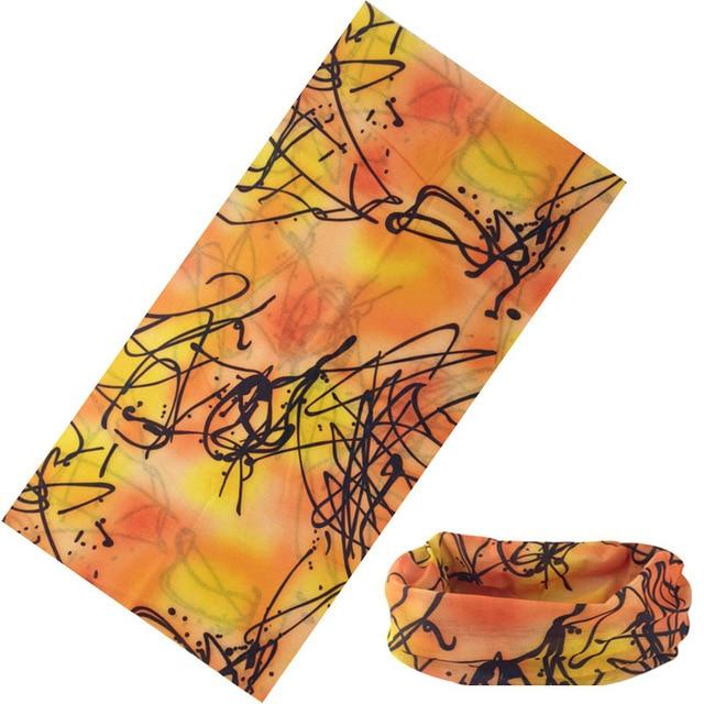 2020 New Multi Functional Bandana Headband Ring Neck Scarf Camouflage Leaves Seamless Tubular Magic Face Scarf Gift for Baby AExp