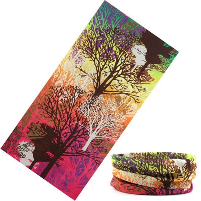 2020 New Multi Functional Bandana Headband Ring Neck Scarf Camouflage Leaves Seamless Tubular Magic Face Scarf Gift for Baby AExp