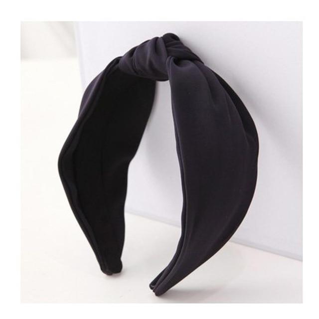 2020 New Women Headband Twist Hairband Girl Bows Headbands Cross Turban Hairbands Headwear Hair Hoop Girls Hair Accessories AExp
