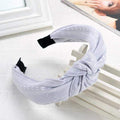 2020 New Women Headband Twist Hairband Girl Bows Headbands Cross Turban Hairbands Headwear Hair Hoop Girls Hair Accessories AExp