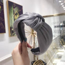 2020 New Women Headband Twist Hairband Girl Bows Headbands Cross Turban Hairbands Headwear Hair Hoop Girls Hair Accessories AExp