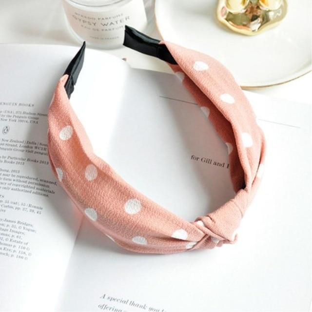 2020 New Women Headband Twist Hairband Girl Bows Headbands Cross Turban Hairbands Headwear Hair Hoop Girls Hair Accessories AExp