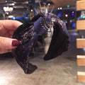 2020 New Women Headband Twist Hairband Girl Bows Headbands Cross Turban Hairbands Headwear Hair Hoop Girls Hair Accessories AExp