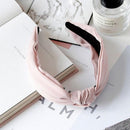 2020 New Women Headband Twist Hairband Girl Bows Headbands Cross Turban Hairbands Headwear Hair Hoop Girls Hair Accessories AExp