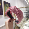 2020 New Women Headband Twist Hairband Girl Bows Headbands Cross Turban Hairbands Headwear Hair Hoop Girls Hair Accessories AExp