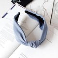 2020 New Women Headband Twist Hairband Girl Bows Headbands Cross Turban Hairbands Headwear Hair Hoop Girls Hair Accessories AExp