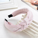 2020 New Women Headband Twist Hairband Girl Bows Headbands Cross Turban Hairbands Headwear Hair Hoop Girls Hair Accessories AExp