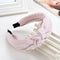 2020 New Women Headband Twist Hairband Girl Bows Headbands Cross Turban Hairbands Headwear Hair Hoop Girls Hair Accessories AExp