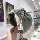 2020 New Women Headband Twist Hairband Girl Bows Headbands Cross Turban Hairbands Headwear Hair Hoop Girls Hair Accessories AExp