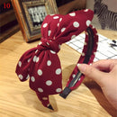 2020 New Women Headband Twist Hairband Girl Bows Headbands Cross Turban Hairbands Headwear Hair Hoop Girls Hair Accessories AExp