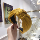 2020 New Women Headband Twist Hairband Girl Bows Headbands Cross Turban Hairbands Headwear Hair Hoop Girls Hair Accessories AExp