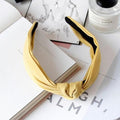 2020 New Women Headband Twist Hairband Girl Bows Headbands Cross Turban Hairbands Headwear Hair Hoop Girls Hair Accessories AExp