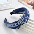2020 New Women Headband Twist Hairband Girl Bows Headbands Cross Turban Hairbands Headwear Hair Hoop Girls Hair Accessories AExp