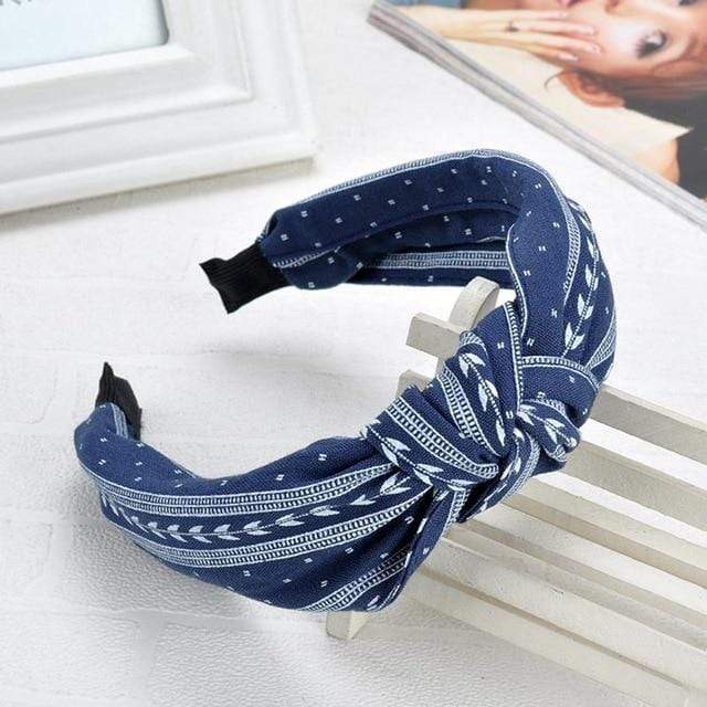 2020 New Women Headband Twist Hairband Girl Bows Headbands Cross Turban Hairbands Headwear Hair Hoop Girls Hair Accessories AExp