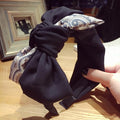 2020 New Women Headband Twist Hairband Girl Bows Headbands Cross Turban Hairbands Headwear Hair Hoop Girls Hair Accessories AExp