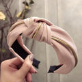 2020 New Women Headband Twist Hairband Girl Bows Headbands Cross Turban Hairbands Headwear Hair Hoop Girls Hair Accessories AExp