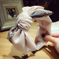 2020 New Women Headband Twist Hairband Girl Bows Headbands Cross Turban Hairbands Headwear Hair Hoop Girls Hair Accessories AExp