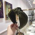 2020 New Women Headband Twist Hairband Girl Bows Headbands Cross Turban Hairbands Headwear Hair Hoop Girls Hair Accessories AExp