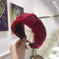 2020 New Women Headband Twist Hairband Girl Bows Headbands Cross Turban Hairbands Headwear Hair Hoop Girls Hair Accessories AExp