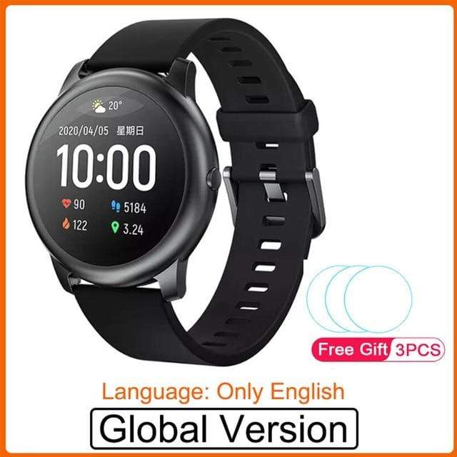 2020 Original Youpin Haylou Solar Smart Watch Sport Fashion Bracelet Heart Rate Sleep Monitor Fitness Tracker For iOS Android AExp