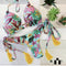 2020 Popular Womens Beachwear Sexy Bikini Set Hot Stamp Sport Swimwear Push-Up Padded Swimsuit Bodysuit Exquisite Bather Swimwea AExp