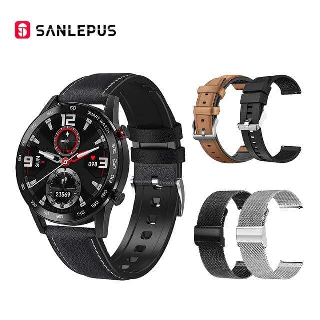 2020 SANLEPUS Business Smart Watch Bluetooth Call Smartwatch Men Sport Fitness Bracelet Clock For Android Honor Huawei Xiaomi AExp
