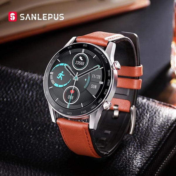 2020 SANLEPUS Business Smart Watch Bluetooth Call Smartwatch Men Sport Fitness Bracelet Clock For Android Honor Huawei Xiaomi AExp