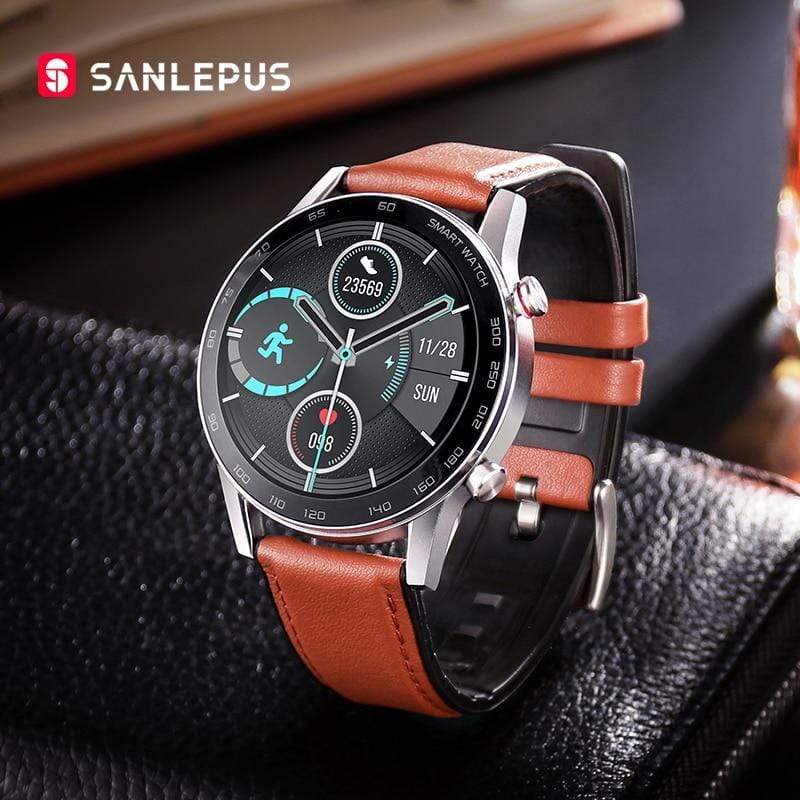 2020 SANLEPUS Business Smart Watch Bluetooth Call Smartwatch Men Sport Fitness Bracelet Clock For Android Honor Huawei Xiaomi AExp