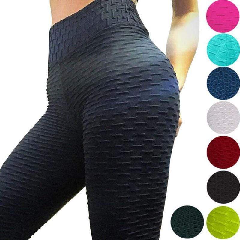 2020 Sexy Yoga Pants Fitness Sports Leggings Jacquard Sports Leggings Female Running Trousers High Waist Yoga Tight Sports Pants JadeMoghul Inc. 