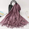2020 winter scarf solid thick women cashmere scarves neck head warm hijabs pashmina lady shawls and wraps bandana Tassel AExp
