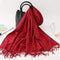 2020 winter scarf solid thick women cashmere scarves neck head warm hijabs pashmina lady shawls and wraps bandana Tassel AExp
