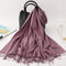 2020 winter scarf solid thick women cashmere scarves neck head warm hijabs pashmina lady shawls and wraps bandana Tassel AExp