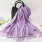 2020 winter scarf solid thick women cashmere scarves neck head warm hijabs pashmina lady shawls and wraps bandana Tassel AExp