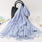 2020 winter scarf solid thick women cashmere scarves neck head warm hijabs pashmina lady shawls and wraps bandana Tassel AExp