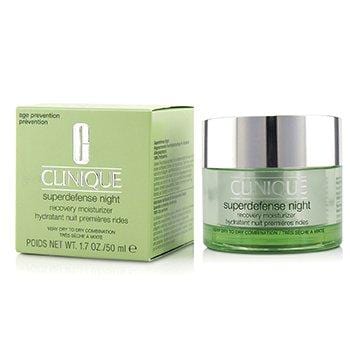 Skin Care Superdefense Night Recovery Moisturizer - For Very Dry To Dry Combination - 50ml