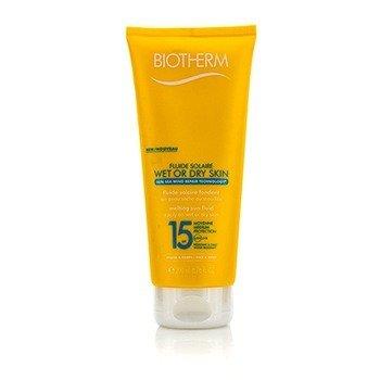 Skin Care Fluide Solaire Wet Or Dry Skin Melting Sun Fluid SPF 15 For Face &Body - Water Resistant - 200ml