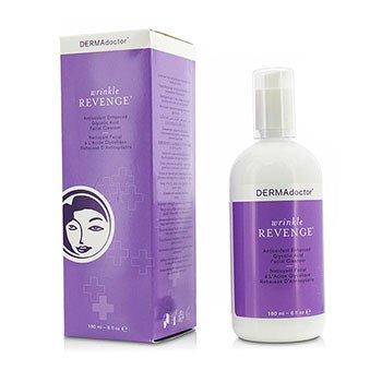 Best Facial Cleanser Wrinkle Revenge Antioxidant Enhanced Glycolic Acid Facial Cleanser - 180ml