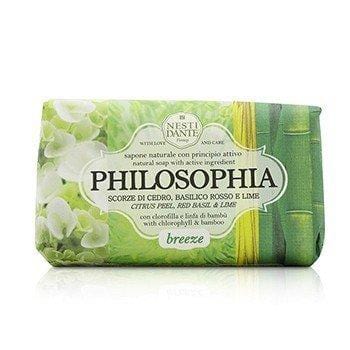 Skin Care Philosophia Natural Soap - Breeze - Citrus Peel, Red Basil &Lime With Chlorophyll &Bamboo - 250g